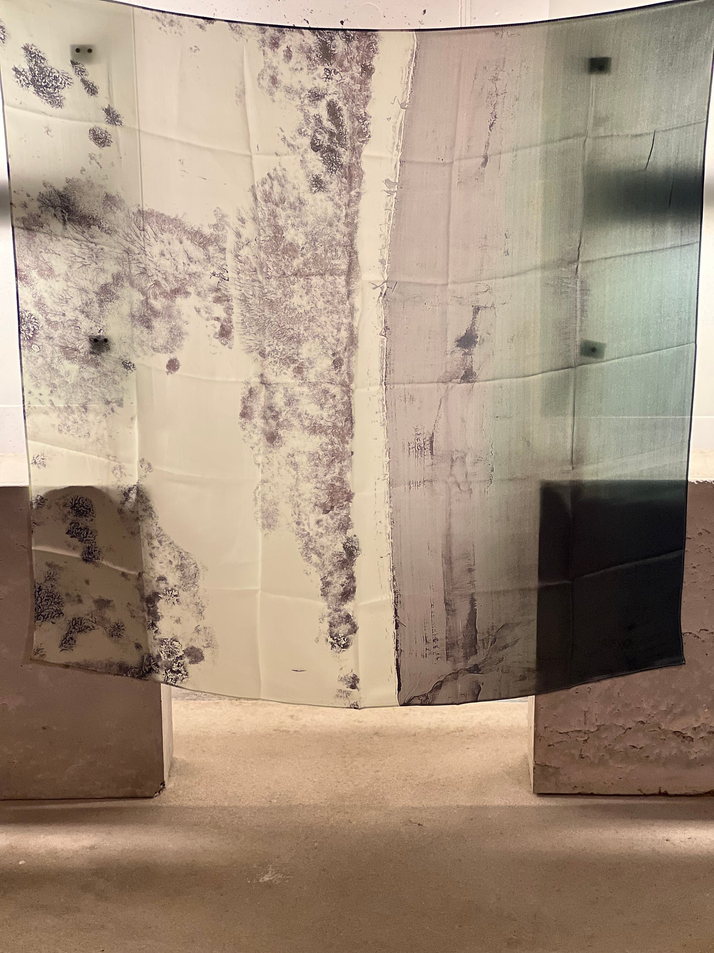 Abstract Big Tribune - Silk Scarf