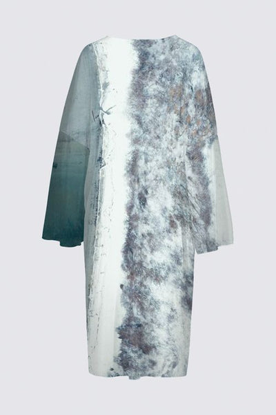 ABSTRACT BIG TRIBUNE Elani Kimono