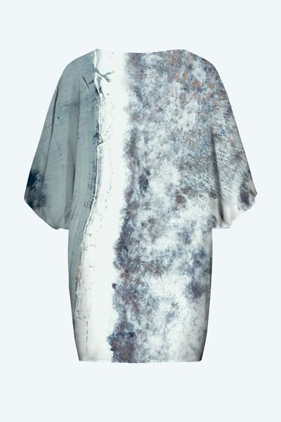 ABSTRACT BIG TRIBUNE Terry-Ann Short Kimono