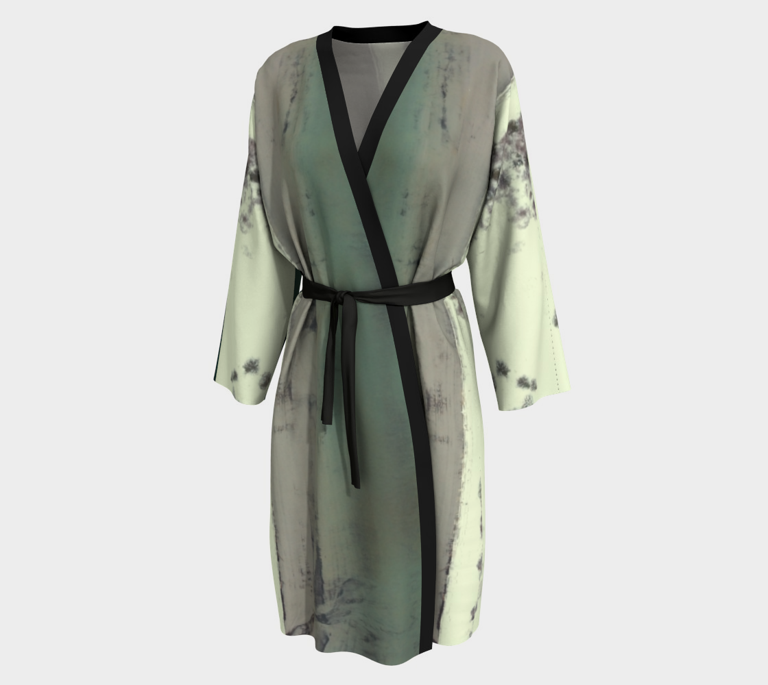 Abstract Big Tribune- Hornby Kimono