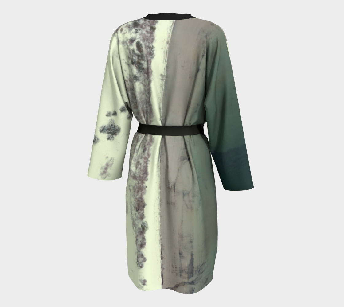 Abstract Big Tribune- Hornby Kimono
